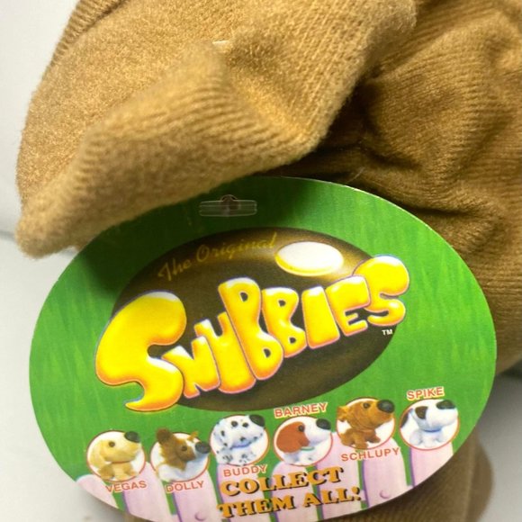 Original Snubbies Schlupy Dog Plush 10"H Big Nose Toy Network NWT. - Picture 3 of 3